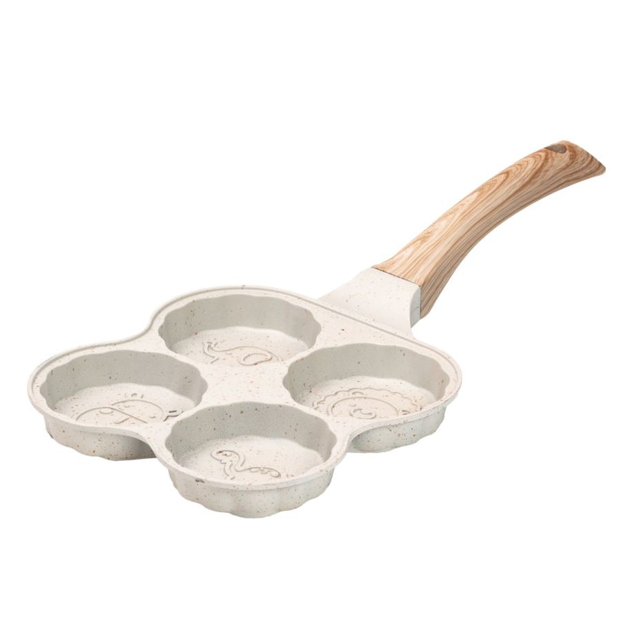 Сковорода для оладок, яєць, панкейків порційна на 4 секції антипригарна HP39576W