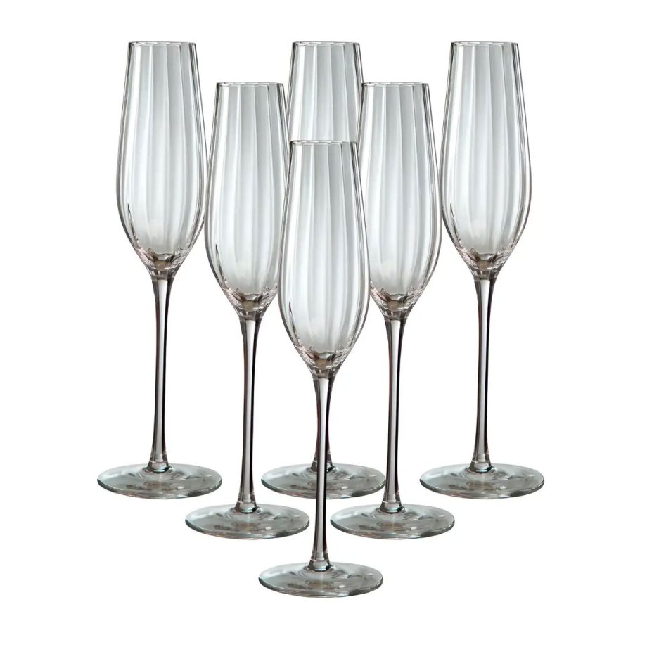 Келихи для шампанського набір із 6 шт 350 мл HP95
