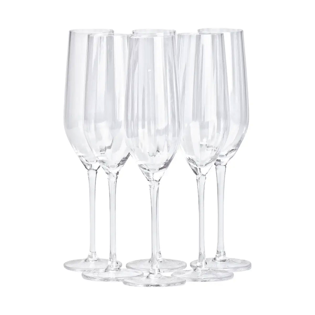 Келихи для шампанського набір із 6 шт 350 мл HP95