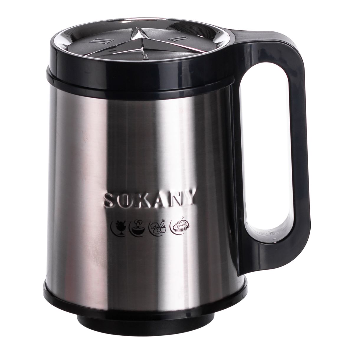 Чоппер подрібнювач із чашею на 2.7 л кухонний електричний Sokany SK-06011