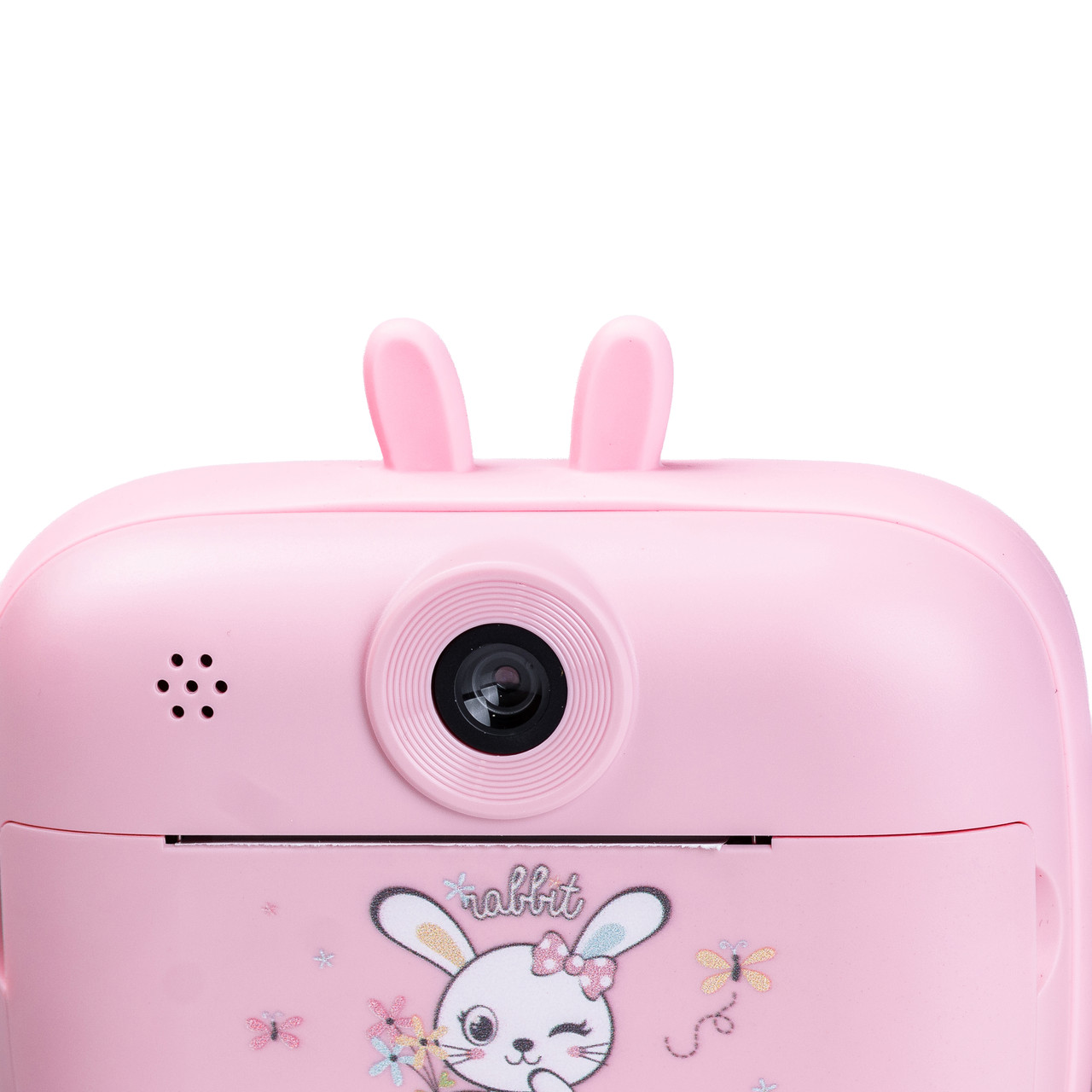 Дитяча фотокамера з миттєвим друком знімків «Зайчик» Рожевий HPS1P