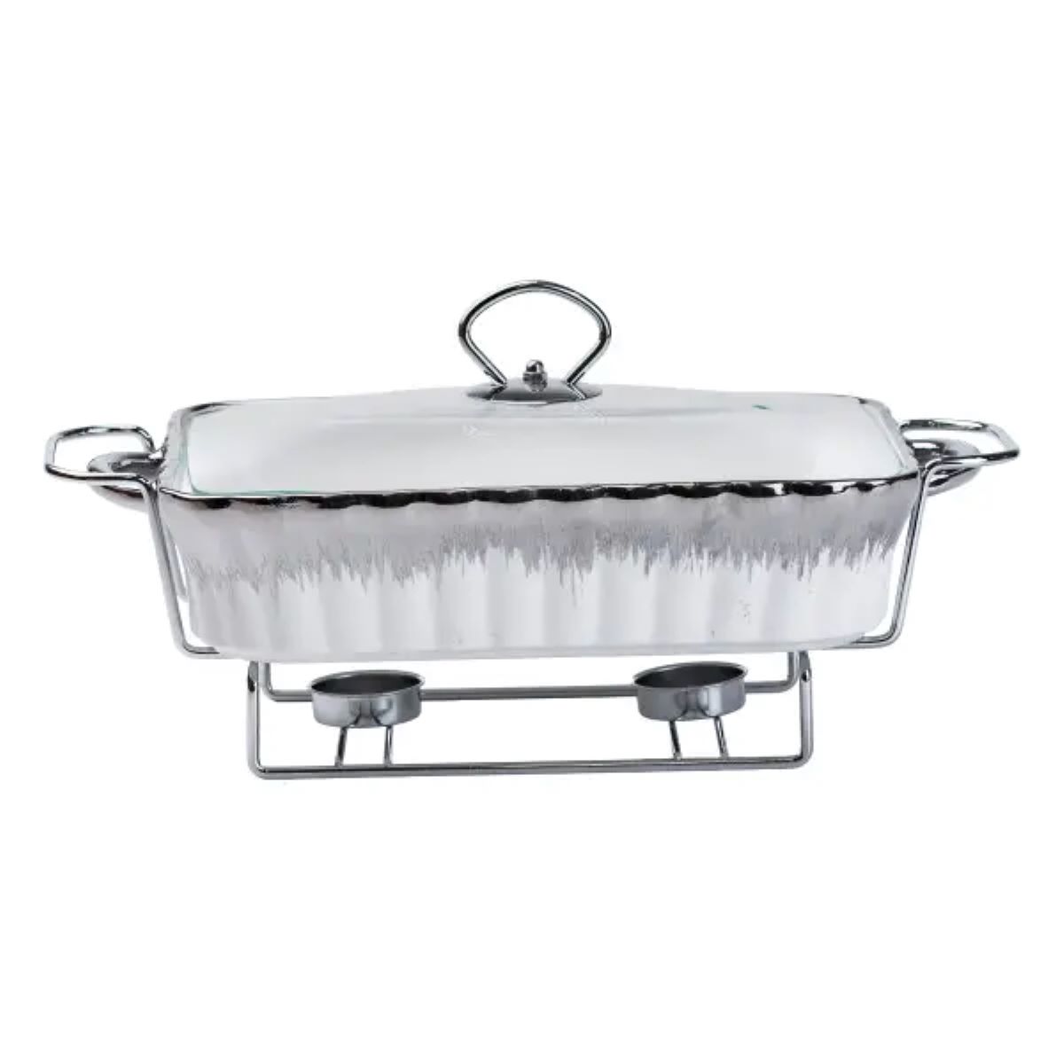 Марміт 1,5 л прямокутний порцелянаовий марміт з підігрівом HP1020