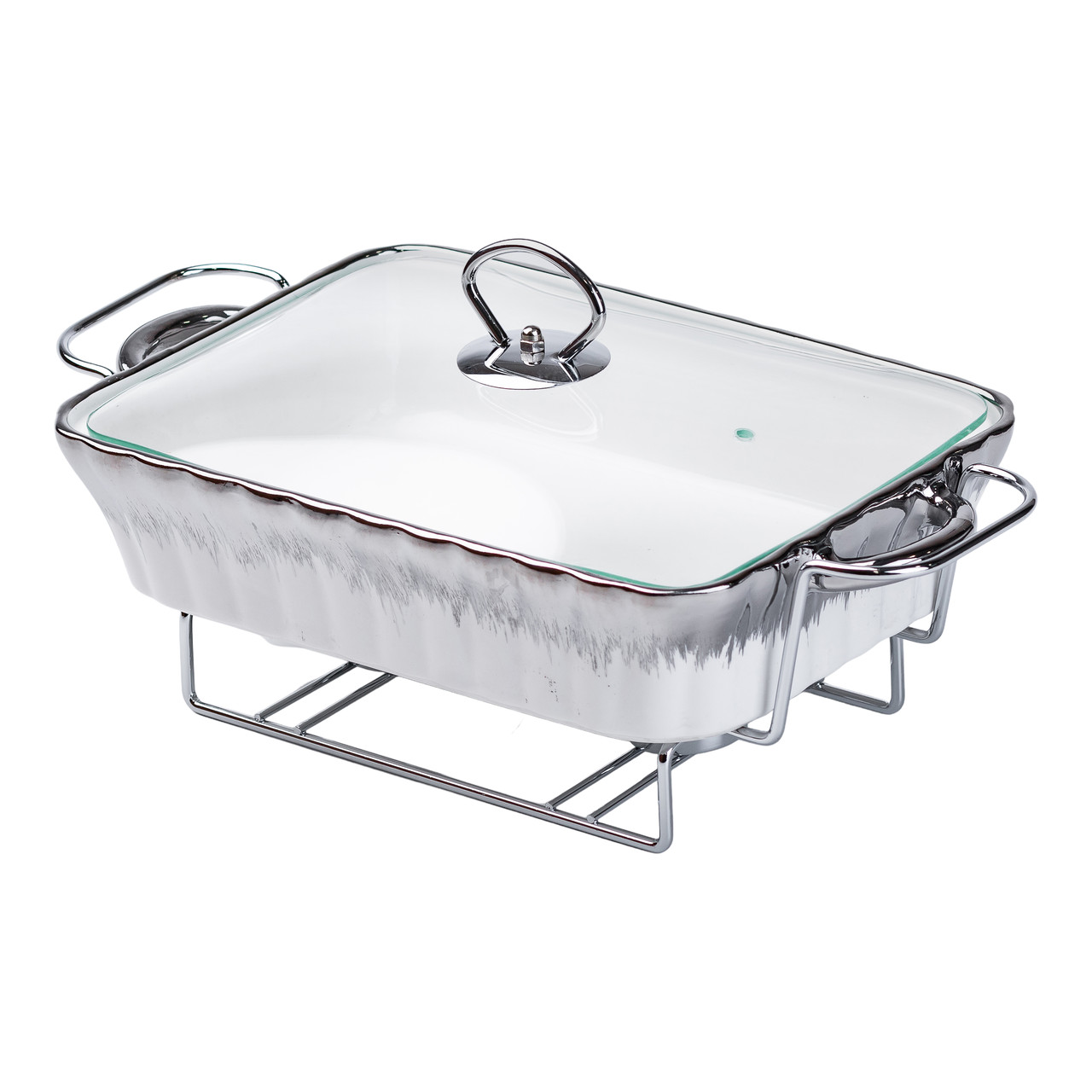 Марміт 1,5 л прямокутний порцелянаовий марміт з підігрівом HP1020