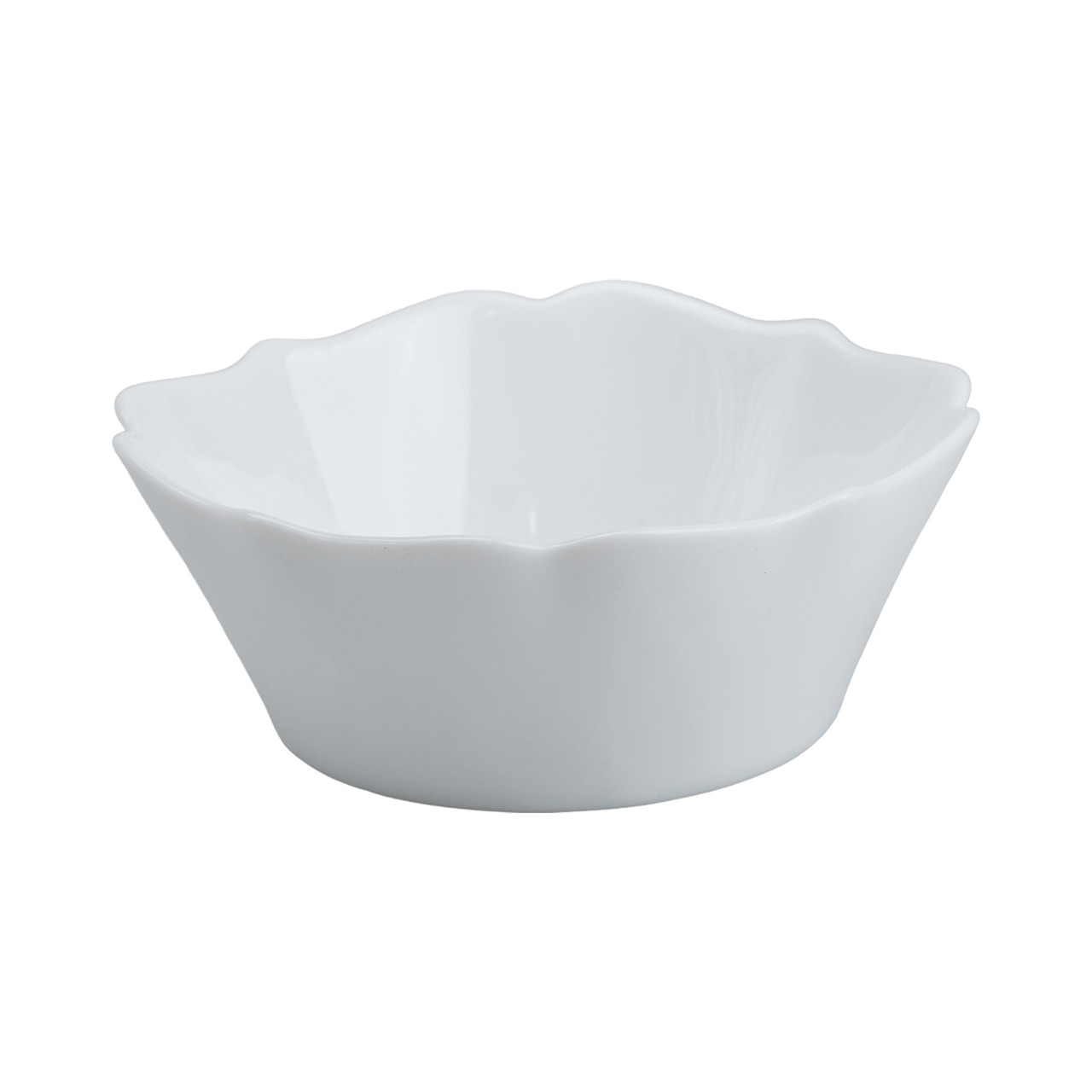 Столовий сервіз тарілок на 6 персон порцелянаовий, білий HP23406