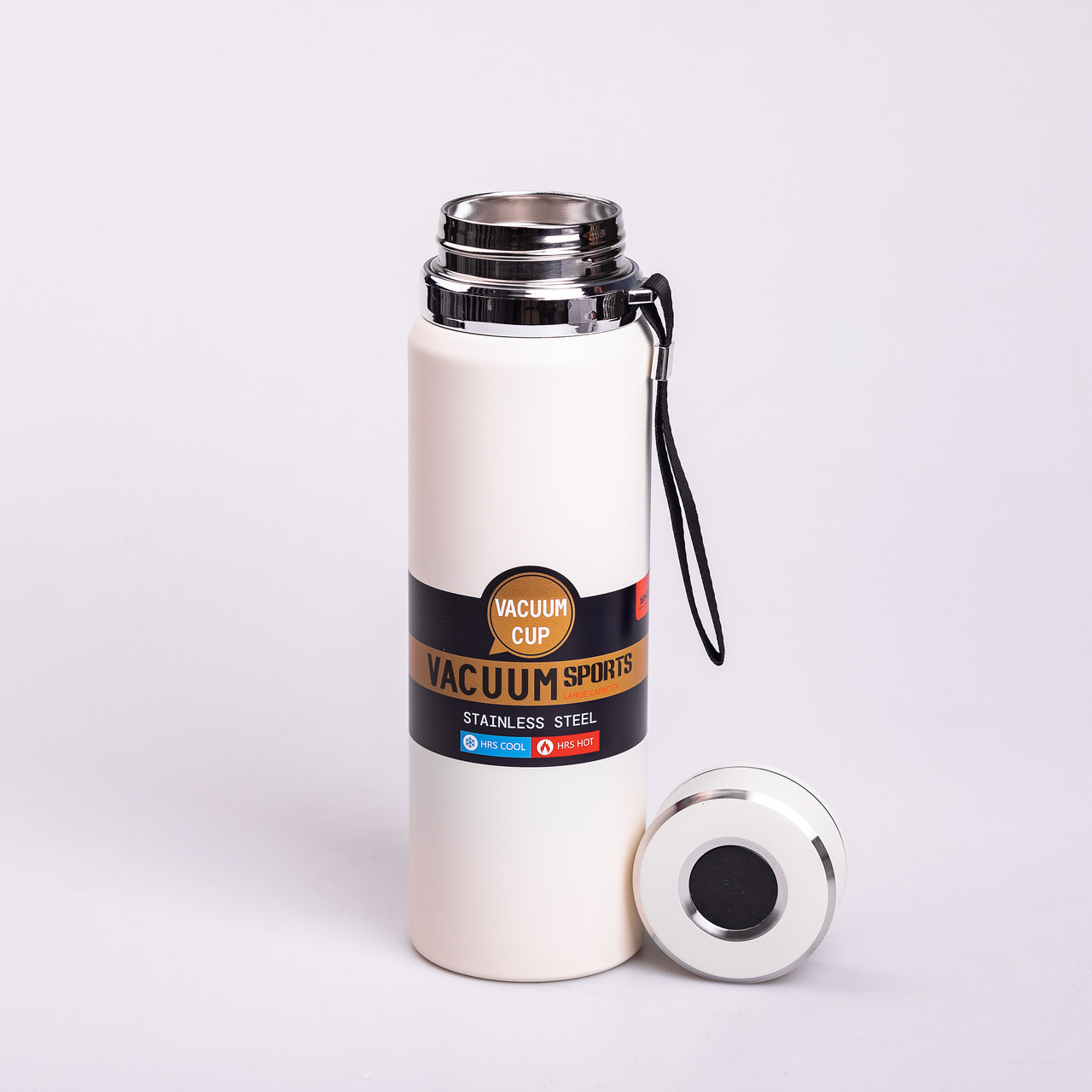 Термос Vacuum Sports з датчиком температури 1 л білий HP-14-30W