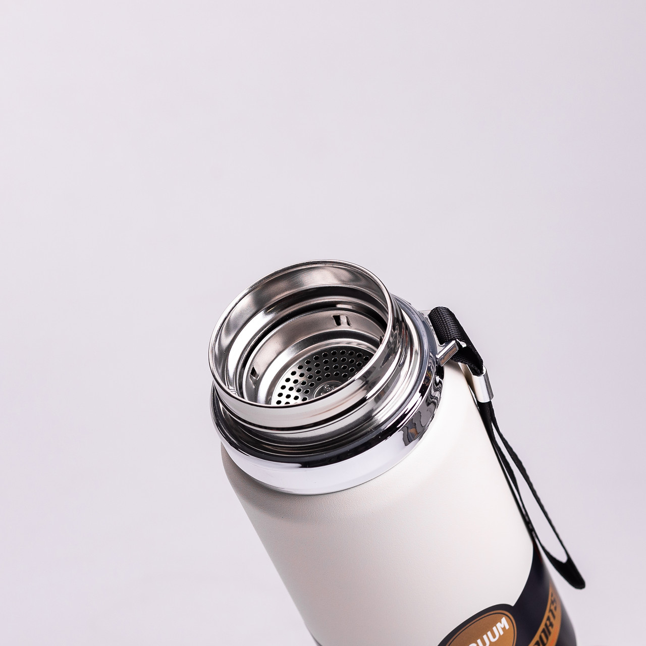 Термос Vacuum Sports з датчиком температури 1 л білий HP-14-30W