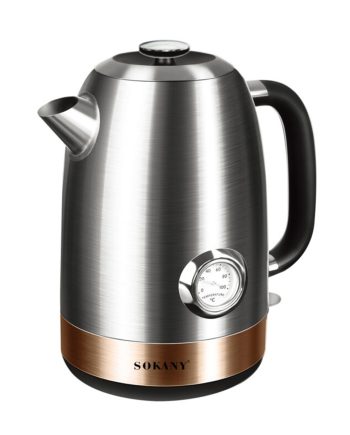 Електрочайник Sokany SK1031SS з термометром 1.7 л