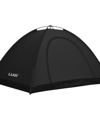Намет двомісний 200×150×120 см кемпінговий туристичний для риболовлі LU-025B Чорний
