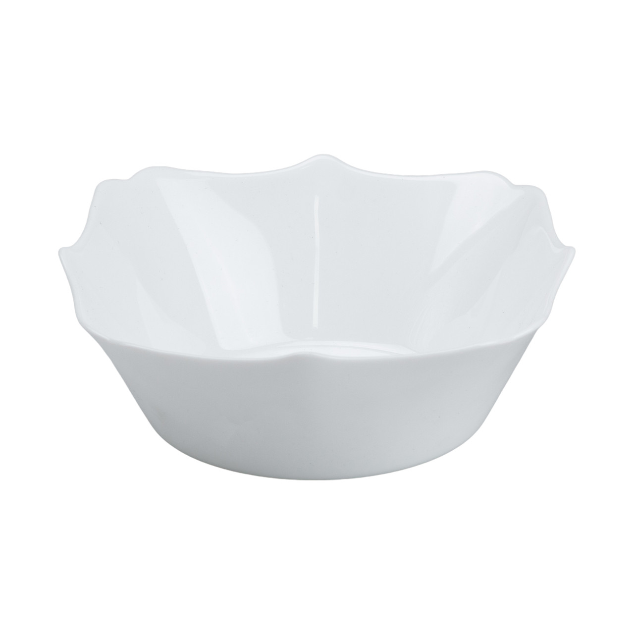 Столовий сервіз тарілок на 6 персон порцелянаовий, білий HP23406