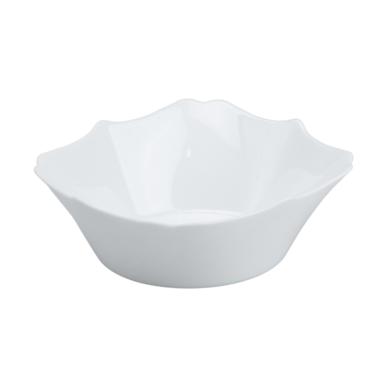 Столовий сервіз тарілок на 6 персон порцелянаовий, білий HP23406