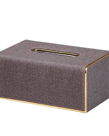 Серветниця горизонтальна 21х13х9 см для серветок на стіл Коричневий HP-3-118BR