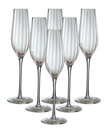 Келихи для шампанського набір із 6 шт 350 мл HP95