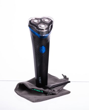 Електробритва для чоловіків роторна для вологого та сухого гоління з дисплеєм VGR V-314