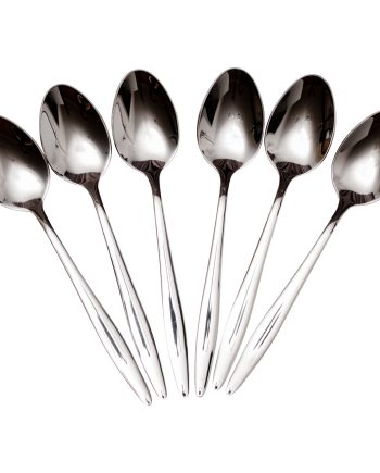 Набір чайних ложок 6 штук ложки для чаю з нержавіючої сталі 14 (см) Срібло HP-8-29