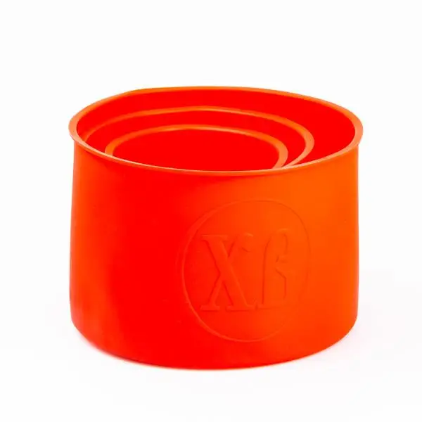 Набір форм для випічки паски силіконові 3 шт 1.7 л, 1 л, 0.6 л форми для паски Червоні HP-35-553R