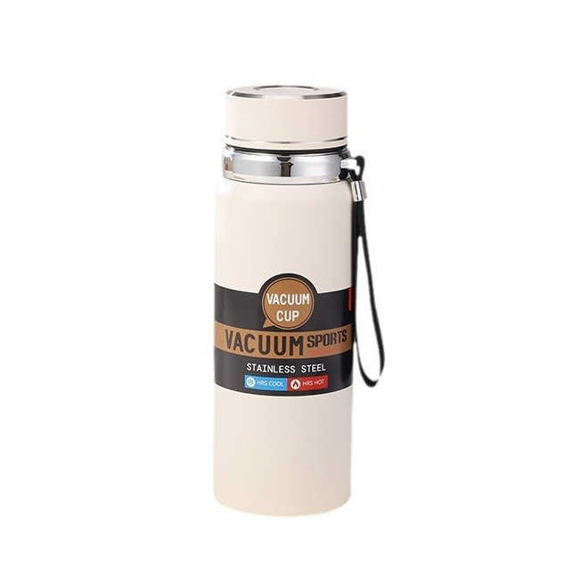 Термос Vacuum Sports з датчиком температури 1 л білий HP-14-30W