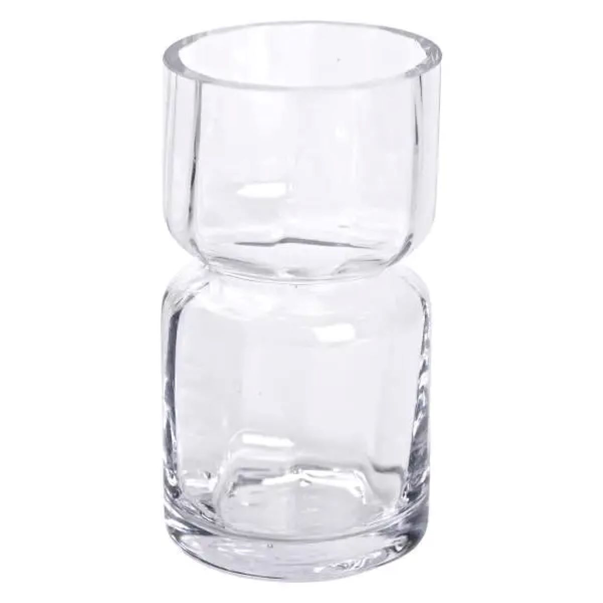 Декоративна ваза для квітів 15 см скляна прозора ваза 600 мл скляна прозора ваза 600 мл HP-10-13