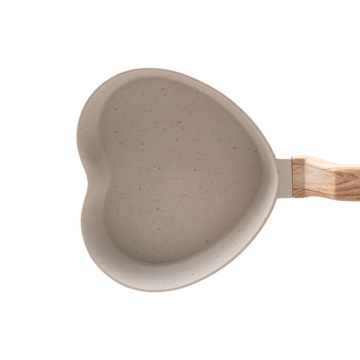 Сковорідка для омлету з антипригарним покриттям 16*13*5,3 см бежева HP39574W