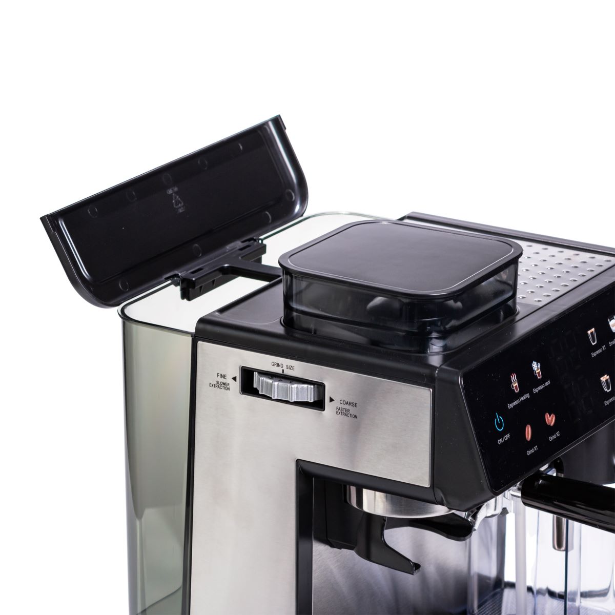 Кавоварка ріжкова 4в1 з кавомолкою 1800 Вт  резервуар 2,6 л  Sokany SK-04032