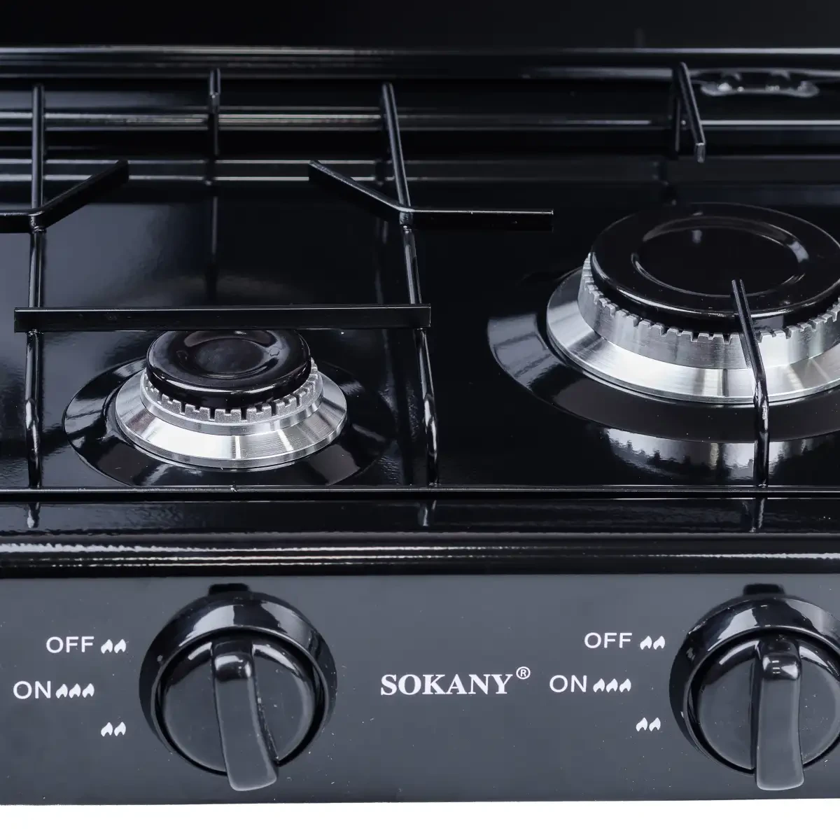 Газова плита настільна на 3 конфорки Sokany під балонний газ Lugi SK-07003