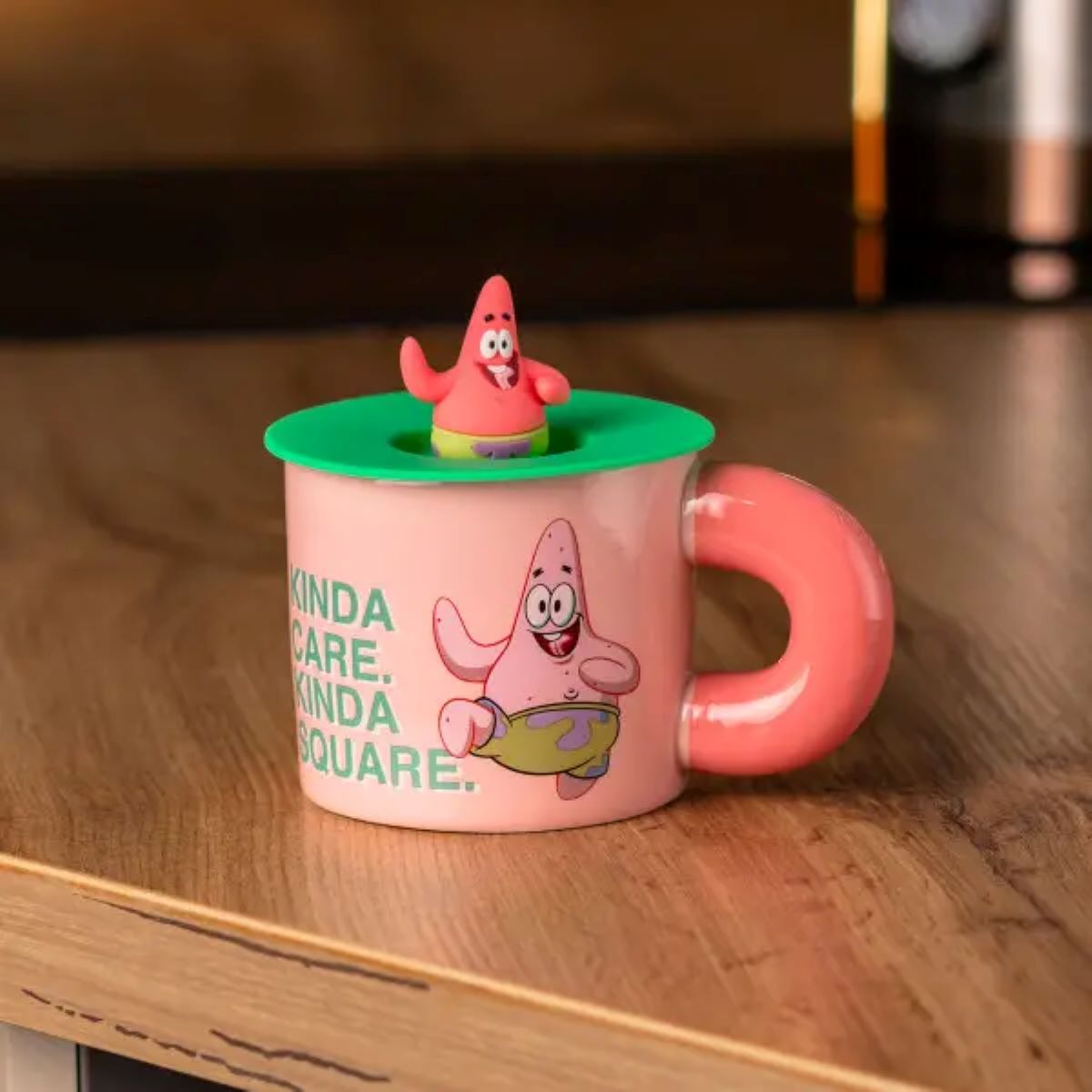 Чашка порцелянова з кришкою "Патрік Стар" 400 мл Patrick Star HP7216P