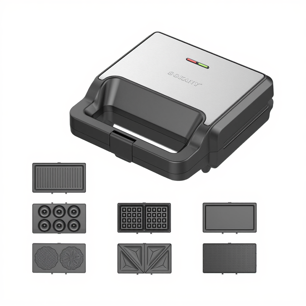 Мультипекар 7 в 1 Sokany антипригарне покриття 800 Вт SK-08137