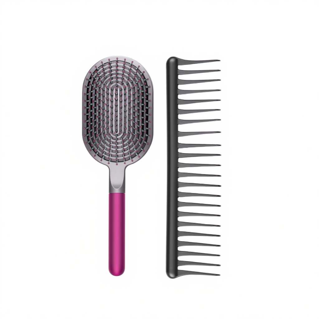 Набір професійних гребінців для волосся 2 в 1 Supersonic Styling Set гребінець для стайлінгу та укладання волосся HP-6