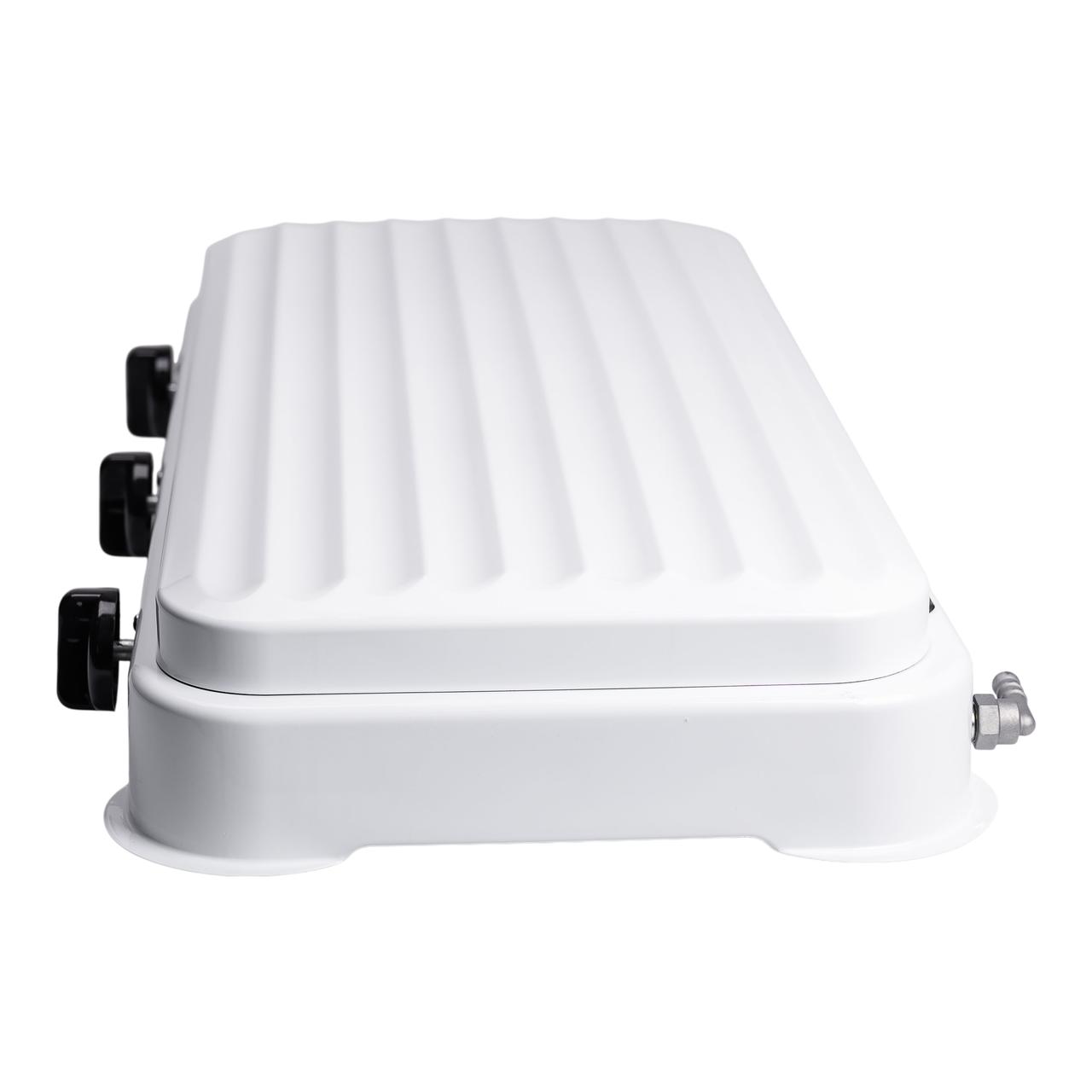 Настільна газова плита на 3 конфорки Sokany 5.5 кВт Біла Lugi SK-6003W