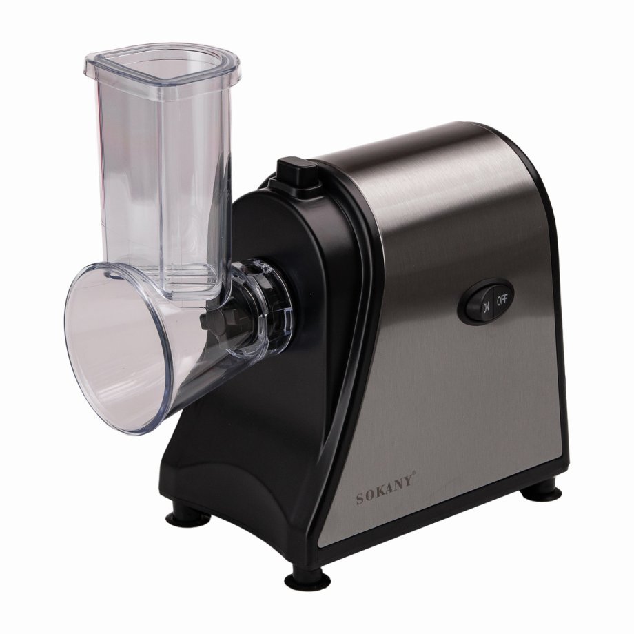 Овочерізка Sokany Lugi електрична 1000 Вт 6 в 1 з 5 насадками багатофункціональна SK-1178