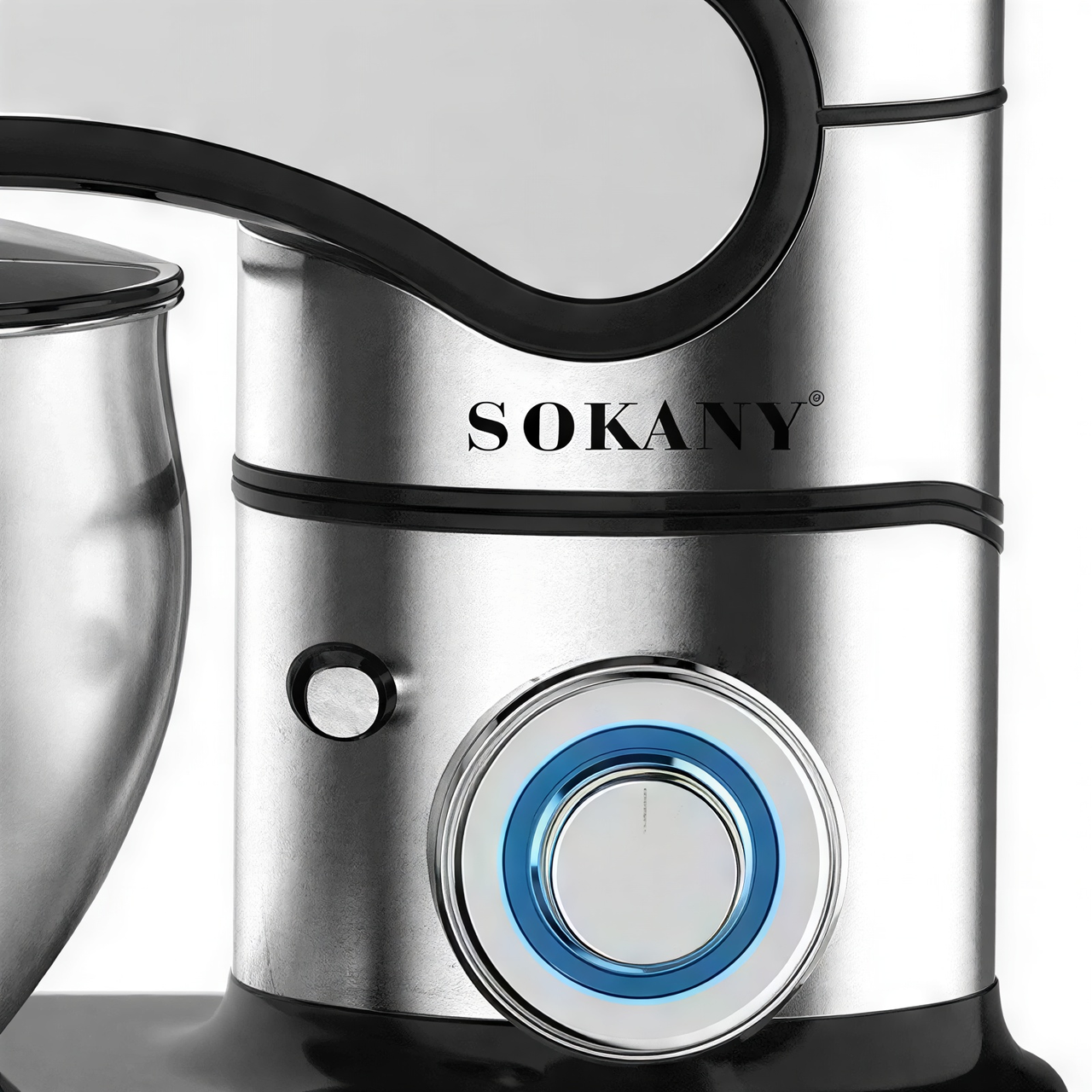 Планетарний міксер Sokany 2000  Вт з чашею 8,5 л 6 режимів SK-05015