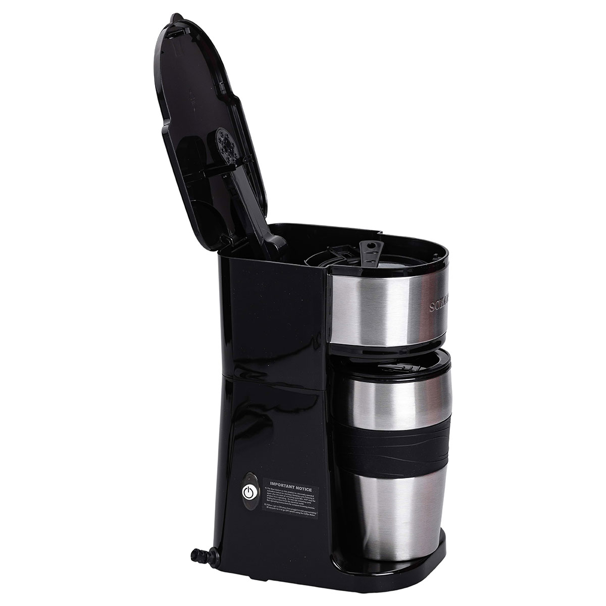 Кавоварка електрична 420 (мл) для дому та офісу Sokany SK-04028