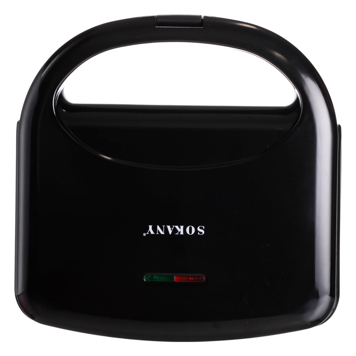 Вафельниця з антипригарним покриттям і подвійним нагріванням для бельгійських вафель 750 Вт Sokany SK-08074