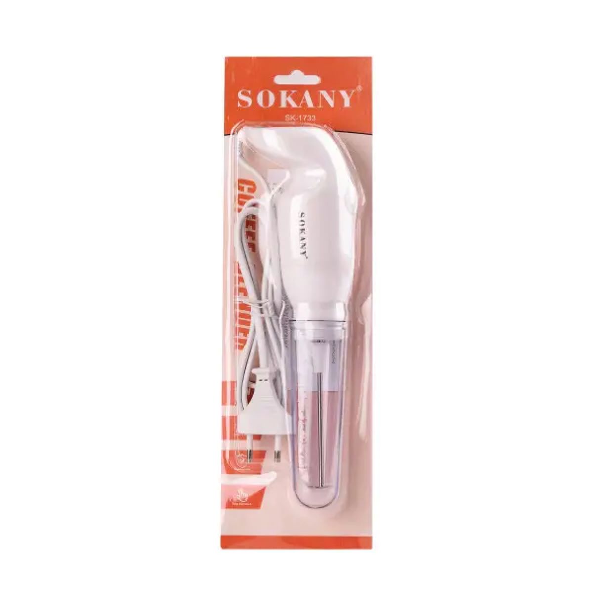 Капучинатор Sokany SK-1733 ручний 25W білий