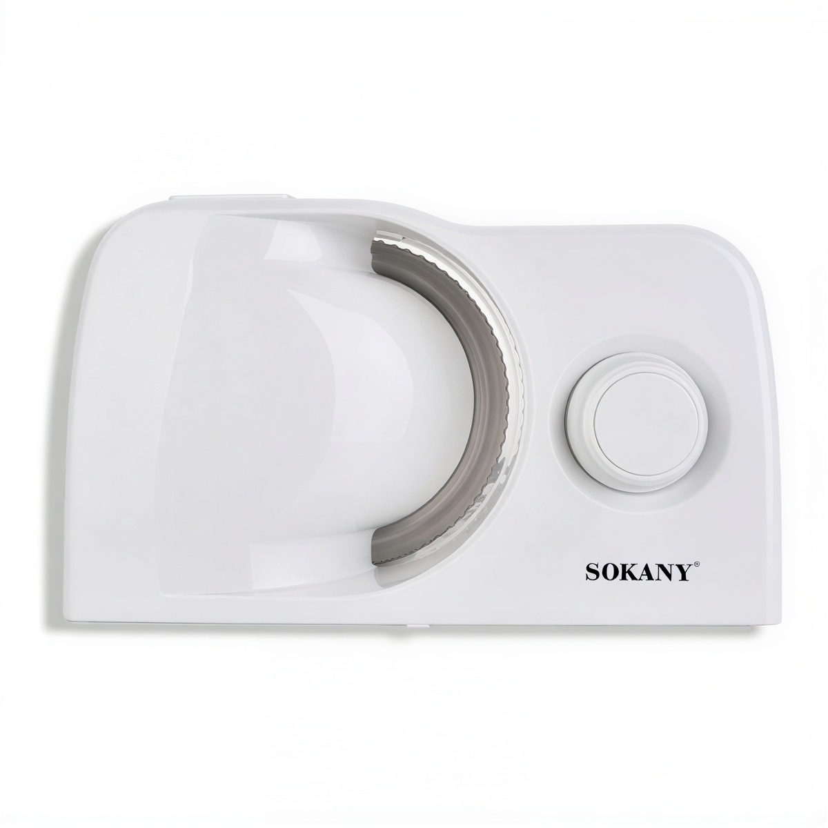 Слайсер електричний професійний Sokany 150 Вт ломтерезка SK-23001