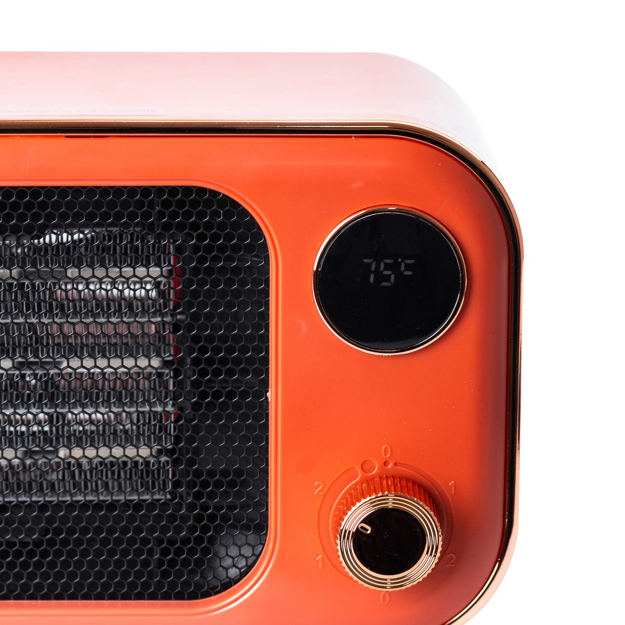 Тепловентилятор SmartX 1200W White обігрівач електричний Помаранчевий HPAQL039O