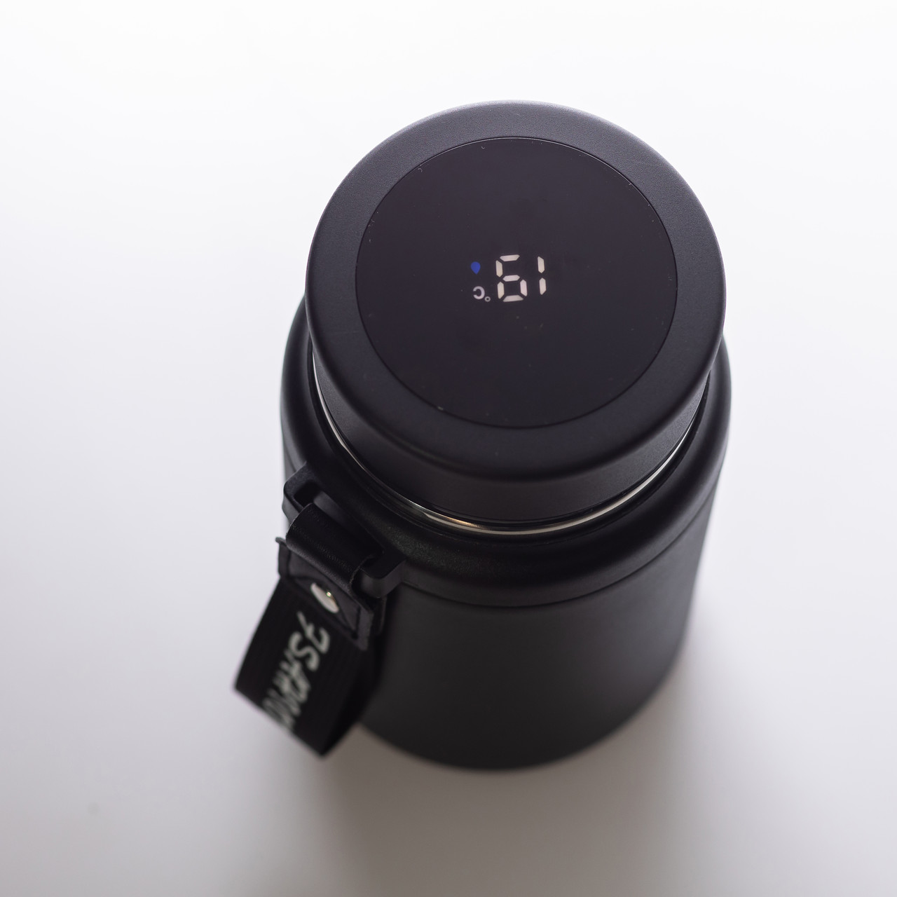 Термос Fashion з датчиком температури 700 мл Чорний HP-14-20B