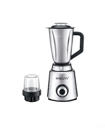 Блендер стаціонарний з кавомолкою Sokany 600 Вт чаша 1.6 л SK-03075
