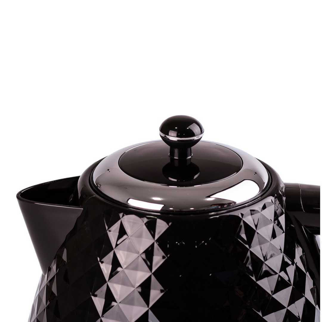 Електрочайник Sokany 1,7 л дисковий з автовідключенням 2200 Вт Чорний SK-1032B