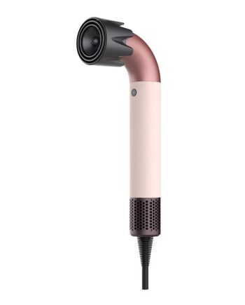 Фен стайлер Super Hairdryer мультистайлер 1600 Вт прилад для волосся з холодним гарячим повітрям 4 насадки Рожевий HP-3P