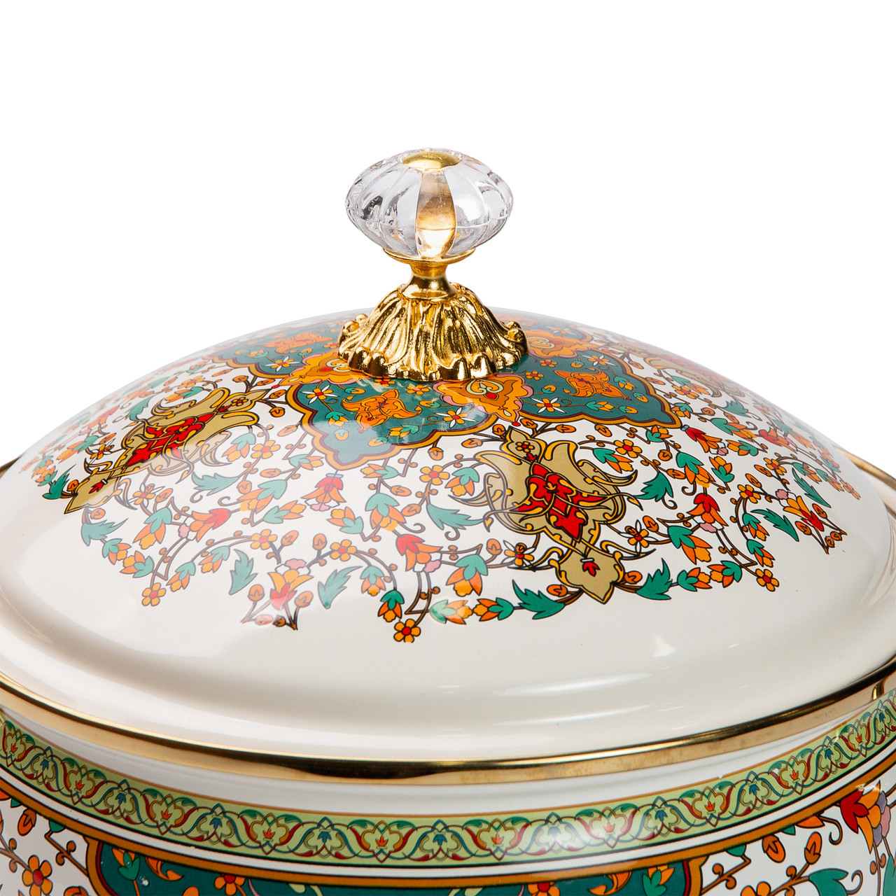 Емальована каструля об'ємом 4 літри для газових та електричних плит HP-2-115