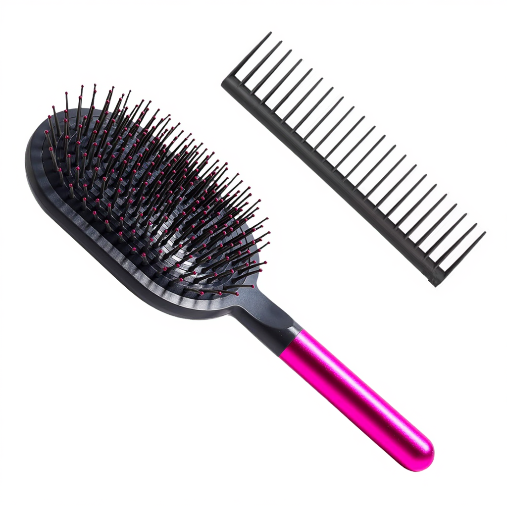 Набір професійних гребінців для волосся 2 в 1 Supersonic Styling Set гребінець для стайлінгу та укладання волосся HP-6