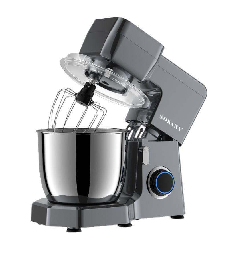 Планетарний міксер Sokany 1500 Вт з чашею 6,5 л 10 режимів швидкості SK-272