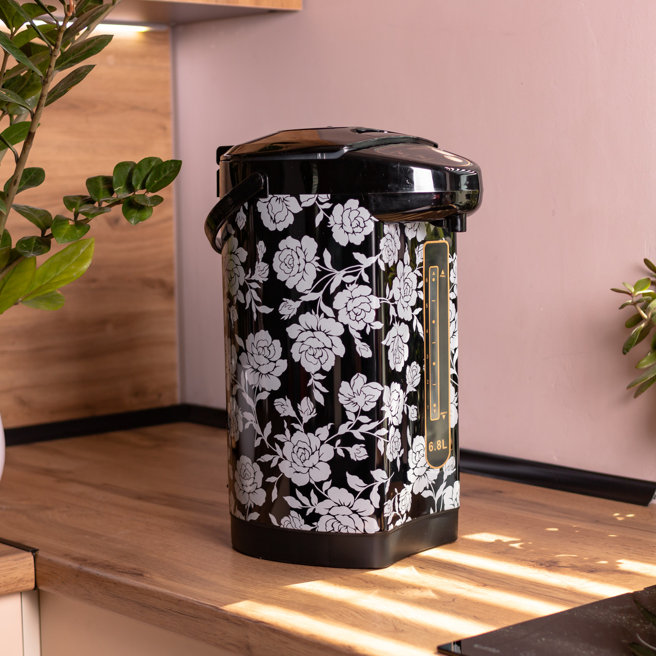 Термопот із функцією підтримки температури 6.8 л чайник термос 1600 Вт Sokany SK-09057