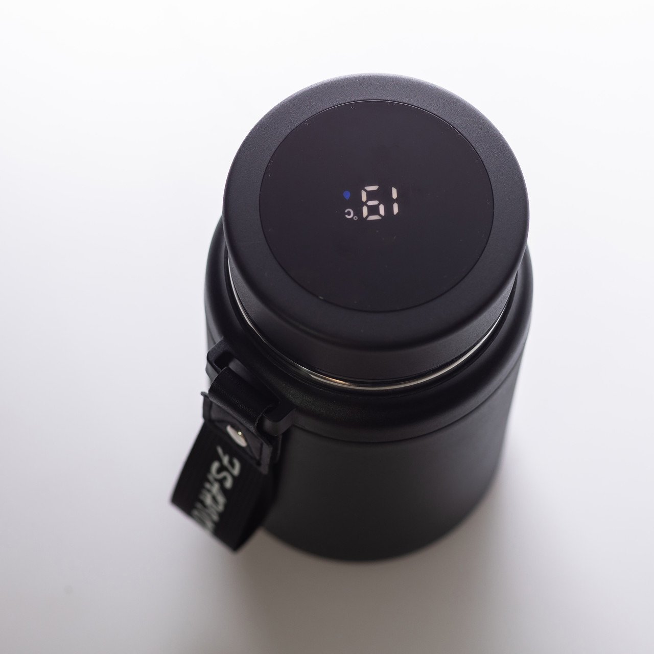 Термос Fashion з датчиком температури 700 мл Чорний HP-14-20B