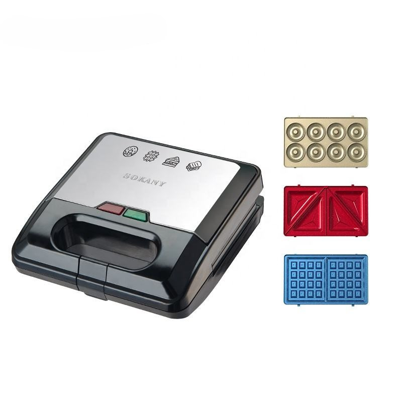 Мультипекар 3 в 1 Sokany антипригарне покриття 750Вт SK-08153