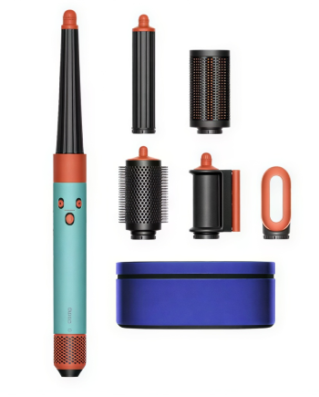 Мультистайлер для волосся Airwrap 6 насадок синій 1300 Вт стайлер плойка для волосся локонів і укладки Блакитний HP-4PBL