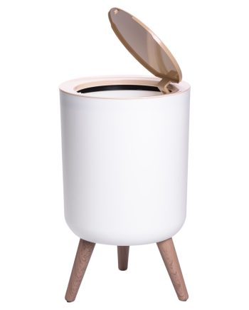 Відро для сміття з клік-кришкою на ніжках 8 літрів відро для сміття на кухню, в спальню і для офісу HP-45-13