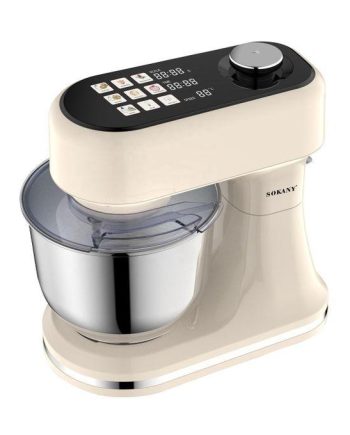 Планетарний міксер Sokany 1500 Вт з чашею 6 л 9 режимів швидкості SK-05016