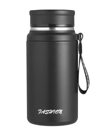 Термос Fashion з датчиком температури 700 мл Чорний HP-14-20B